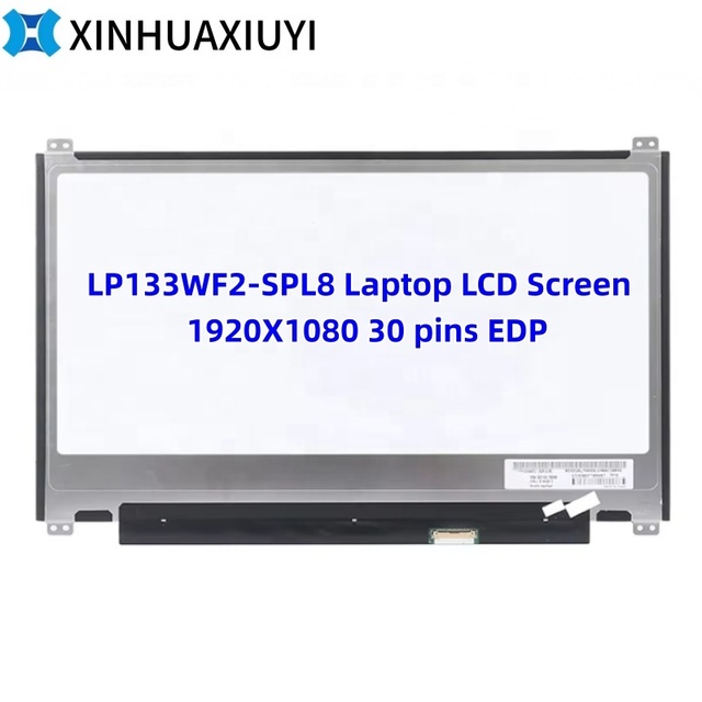 LP133WF2-SPL8 for Lenovo S2L380 510S-13IKB Replacement High Resolution 13.3" Laptop LCD Screen Display 30 Pins