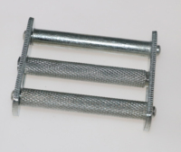 Sangle réglable en acier avec boucle coulissante Tri-Glide de 2 pouces pour accessoires intérieurs de voiture, sécurité TER-B023