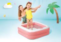 Kit de réparation pour piscine gonflable rectangulaire Intex 57100 en PVC pour nouveau-nés et enfants, utilisation extérieure écologique