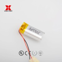 Batterie Lipo Pouch Cell 3.7V 450mAh JP101630 avec PCB 10x16x30mm 500 Cycles