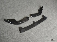 Kit carrosserie lèvre de pare-chocs avant en fibre de carbone pour BMW X4M 23-25, style AE amélioré, séparateur de pare-chocs avant personnalisé, kit auto, accessoires automobiles