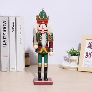 Creative Nutcracker Home Decorations Ornaments British Soldier <b>Figures</b> Crafts <b>Christmas</b> Nutcracker Gifts - Product Image 5