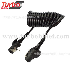 Câble d'alimentation spiralé Wabco 4460082430 EBS 24V avec connecteur pour électronique de camion - Product Image 2