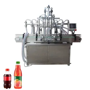 Automatic Bottling Machine Cook Oil Juice Water Liquid Small Bottle Filling Machine And Capping Labeling