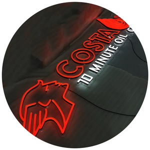 DS Neon dấu hiệu tùy chỉnh led neon ánh sáng cửa hàng tên chữ logo ngoài trời Neon tường treo dấu hiệu cho doanh nghiệp - Product Image 1