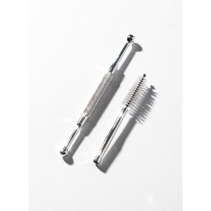Ensemble cure-oreilles et brosse double face pour les soins quotidiens de la peau, tous types de peau, produit de soin corporel, formule K Beauty - Product Image 1