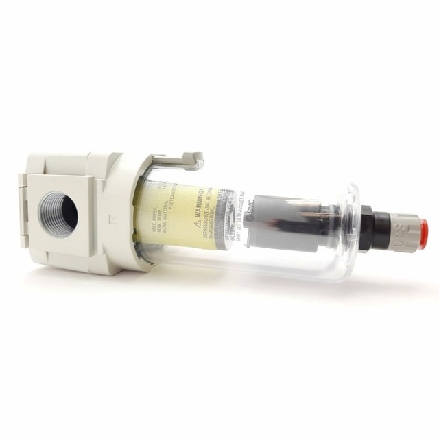 Afm40-n06c-z-d Mist Separator for Pneumatic Air Line Filtration, Modular Auto Drain N.c 3/4 in Npt 150 Psi New Original