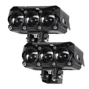 Đèn xe máy 3.0 inch Zda09 30000Lm 70W, chống nước IP67, hai màu trắng vàng, 4300K, đèn pha phụ trợ <span class=keywords><strong>LED</strong></span> 70W - Product Image 1