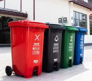 פלסטיק פח אשפה יכול יצרן 240l 120l פח אשפה נייד יכול להיות תוף פסולת רפואית ופחי אשפה פלסטיק - Product Image 5