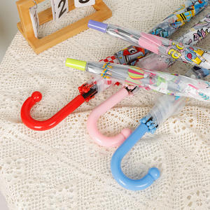 Vente en gros de parapluie transparent pour enfants avec impression de dessins animés pour la rentrée scolaire - Product Image 5