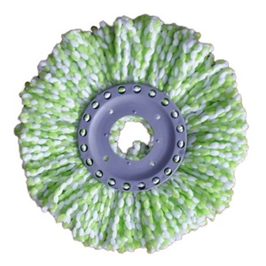 Tùy Chỉnh Làm Sạch Sàn Chất Lượng Cao 360 Quay <span class=keywords><strong>Cordage</strong></span> Poly Sợi Nhỏ Lau Làm Sạch Vải Sàn Lau Đầu - Product Image 4