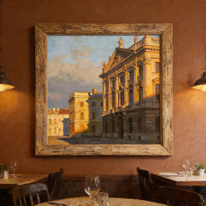 ภาพวาดสี<span class=keywords><strong>น</strong></span>้ำมั<span class=keywords><strong>น</strong></span>วาดด้วยมือ ภาพวาดแนวนอนบนผ้าใบสำหรับตกแต่งภายในสไตล์โมเดิ<span class=keywords><strong>ร์</strong></span><span class=keywords><strong>น</strong></span> - Product Image 2