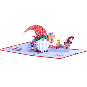 Carta Pop-up di lusso 3D busta di musica creativa carta vuota da cartolina di <span class=keywords><strong>compleanno</strong></span> carta <span class=keywords><strong>regalo</strong></span> di natale "grazie" biglietto di auguri - Product Image 6