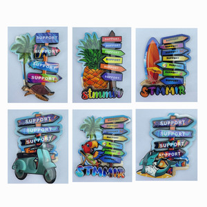 ของที่ระลึกเมืองขายส่ง แม่เหล็กติดตู้เย็นเรซิ่น 3 มิติ แบบกำหนดเอง สำหรับของขวัญสถานที่ท่องเที่ยว - Product Image 1