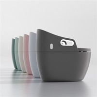 Cuvette de toilette à chasse d'eau intelligente avec télécommande multifonctionnelle moderne Salle de bains Toilette intelligente