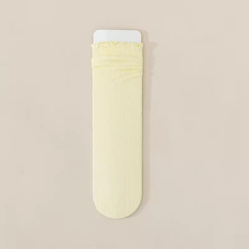 Thin [Ruffled Edge Ice Socks]