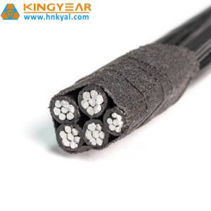 Duplex Triplex Quadruplex Overhead Conductor de aluminio XLPE Cable aéreo aislado Cable ABC Estándar: SANS 1418,1 - Product Image 5