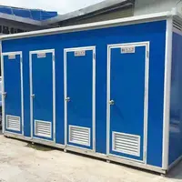 Prefabricated Bathroom Well Designed Outdoor Movable Portable Toilets Convenient Mobile Shower Room