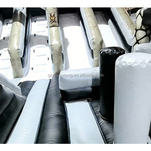 Castillo Inflable Comercial para Niños, con Temática de Carnaval Fantasmal de Halloween, con Cuatro Toboganes y Pista de Obstáculos - Product Image 6