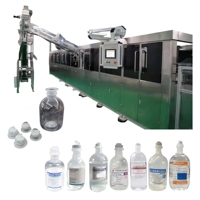Ligne de production de solutions de chlorure de sodium IV / Projet clé en main de fabrication de sérum intraveineux (IVF) / Machine de soufflage par étirage