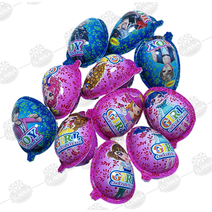 Vente en gros de biscuits croustillants miniatures fourrés au chocolat pour enfants, avec un jouet dessin animé garçon/fille, en forme de hibou mignon, en pot - Product Image 6