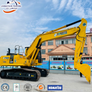 Excavadora Komatsu PC220 Usada de Alta Calidad con Motor Estable y Gran Rendimiento de Excavación - Product Image 1