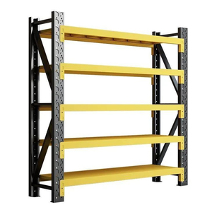 رفوف مستودع مستودعات عالية الطلب مع أرفف تخزين أرفف تراص بألوان مخصصة للمصنع - Product Image 4