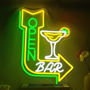 Letrero LED de Neón Profesional con la Frase "Bienvenidos", Personalizable con Logotipo Comercial Multicolor, Luz Decorativa para Tiendas y Cafés - Product Image 3