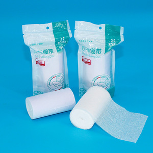 Venda de gasa médica estéril y transpirable de 8x600cm para el cuidado de heridas - Product Image 1