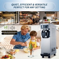 Nouvelle machine à faire des glaces molles, prix compétitif, trois saveurs, poudre de crème glacée aux fruits