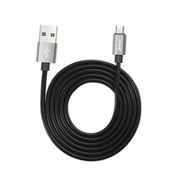Nouveau connecteur USB Type-C standard en alliage d'aluminium, matériau TPE, conducteur en cuivre pur tressé, charge rapide, boîtier métallique, câble USB
