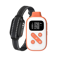 Wiederaufladbares Umweltfreundliches Plastik-Hundeagility-Trainingshalsband IP67 Wasserdicht 3300ft Reichweite Vibrierendes Signal 5-120 Pfund Alle Rassen