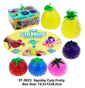 2023 fabbrica all'ingrosso nuovo Design Jumbo Squishy ananas/fragola giocattoli frutta cervello giocattolo spremere frutta <span class=keywords><strong>Anti</strong></span> <span class=keywords><strong>Stress</strong></span> - Product Image 5