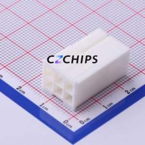 1586017-6 Housing (Wire-to-Board / Wire-to-Wire) P=4.2mm Connector 2x3P 4.2mm 2 3 - Product Image 1