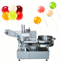 Machine d'emballage automatique pour sucettes, équipement d'emballage de bonbons, certifiée CE, machines d'emballage alimentaire