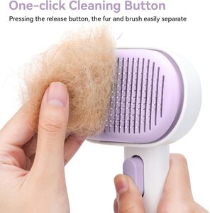 Brosse de toilettage pour chats et chiens 2026 : Élimine les poils lâches pour chats, chiens et lapins à poils longs/courts – Nos produits les plus vendus - Product Image 5
