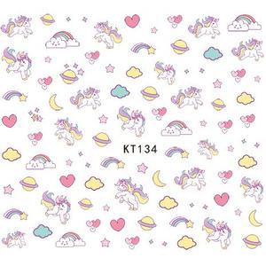 Pegatinas de Uñas para Niños, Lindas Pegatinas de Uñas con Dibujos Animados de Unicornio y Arcoíris, Pegatinas de Uñas con Dibujos Animados de Snoopy - Product Image 3