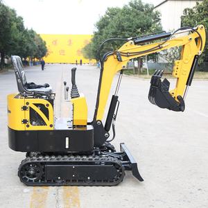 Kleine Bagger <span class=keywords><strong>Mini</strong></span> <span class=keywords><strong>Tractor</strong></span> Rupsgraafmachines Chinese Emmer Kleine Hydraulische Graafmachine 1 Ton Micro-Elektrische Graafmachine - Product Image 3