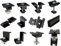 Supports de fixation en aluminium de haute qualité pour panneaux solaires, fournis par le fabricant, avec support OEM