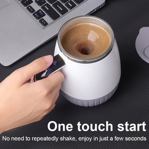 Taza de Viaje de Plástico con Mezcla Automática, Diseño Moderno para Café y Proteínas, con Indicador de Temperatura - Product Image 3