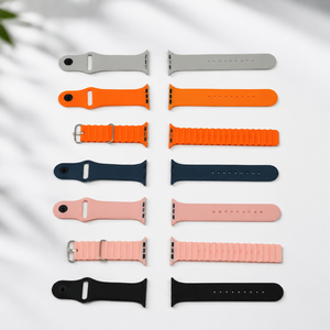 ชุดนาฬิกาอัจฉริยะ UX6, สายซิลิโคนสำรอง 7+1 เส้น, รองรับการโทรผ่านบลูทูธ หน้าจอสัมผัส นาฬิกาอัจฉริยะเพื่อสุขภาพ ชุดคอมโบนาฬิกาอัจฉริยะ - Product Image 3