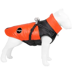 Usine directe vêtements pour chiens petits et moyens chiens hiver chaud épaississement imperméable chien vêtements manteau en gros
