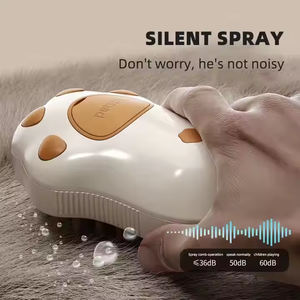 Brosse de toilettage électrique 3-en-1 USB pour chats et chiens, en ABS, en forme de mangue, avec fonction vapeur - Product Image 5