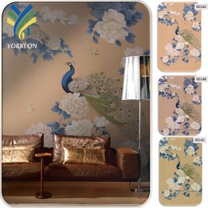 <span class=keywords><strong>Papier</strong></span> <span class=keywords><strong>peint</strong></span> mural en tissu non tissé <span class=keywords><strong>peint</strong></span> à la main <span class=keywords><strong>de</strong></span> style chinoiserie personnalisé, décoration intérieure <span class=keywords><strong>de</strong></span> la maison, chambre d'hôtel, bleu, <span class=keywords><strong>plume</strong></span> <span class=keywords><strong>de</strong></span> <span class=keywords><strong>paon</strong></span> 3D - Product Image 6