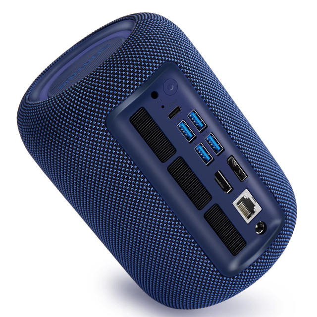SOAYAN EXR1 Mini Pc windows 11 With Ryzen 7 8745HS 32GB DDR5+1TB NVMe SSD 2.5G Lan + WIFI 6 Mini Gaming Pc With Dual Speakers