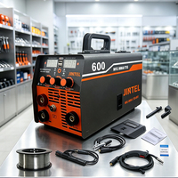 Máquina de Soldar Multifunción MIG/MMA/TIG-600, 110V/220V, Doble Voltaje, Portátil, Digital, IGBT, con Pantalla Dual y Puerto USB