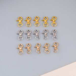 Mini Hebilla de Cangrejo de Aleación de Zinc de 15mm, Gancho Metálico para Bolsos DIY, Joyería, Accesorios para Correas de Mascotas, Primavera 2024, Origen Yiwu - Product Image 1