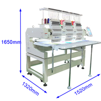 Perle ou Perle Couture broderie 12 15 couleurs 3 têtes machine à broder chapeau t-shirt 3D logo machine à coudre pas cher prix à vendre