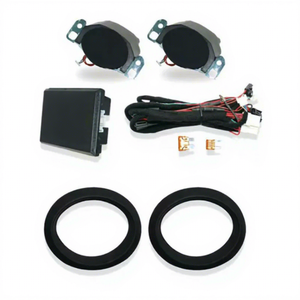 Éclairage d'ambiance intérieur LED 12V contrôlé par application ZX 32 couleurs, haut-parleurs tweeter relevables pour <span class=keywords><strong>Audi</strong></span> <span class=keywords><strong>A4</strong></span>/A5/A6/A7/Q5/Q7/Q8/B8/B9/C7/C8 - Product Image 1