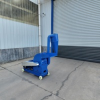 Broyeur à marteaux industriel électrique triphasé pour céréales, maïs, blé, soja, machine de traitement des aliments pour animaux